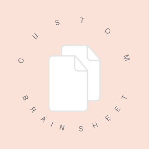 Custom Nurse Brain Sheet
