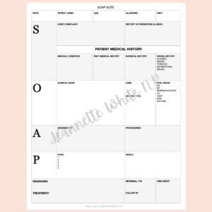 SOAP Note V2  Template